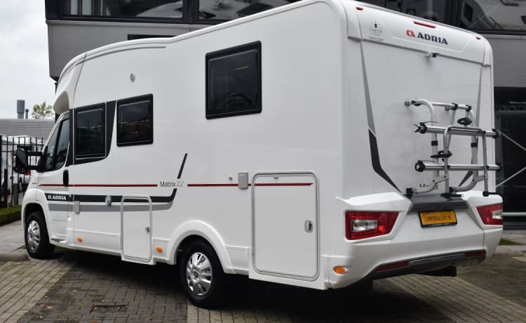 Adria matrix EURO6 – Te gekke luxe 4-persoons camper