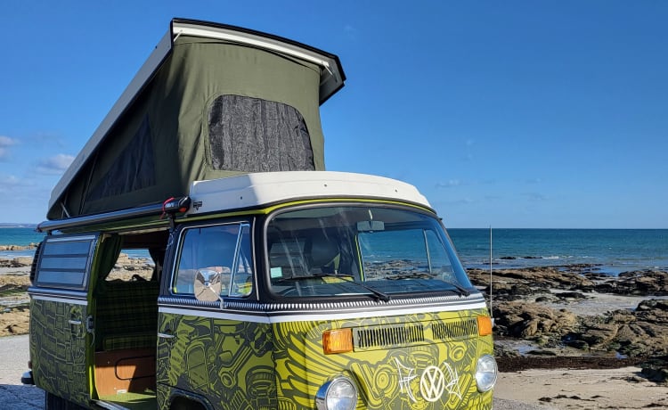 ELVIS  – Vintage Trip, combi westfalia 