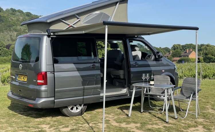 Phoebe – 2010 VW California 4-Bett-Wohnmobil