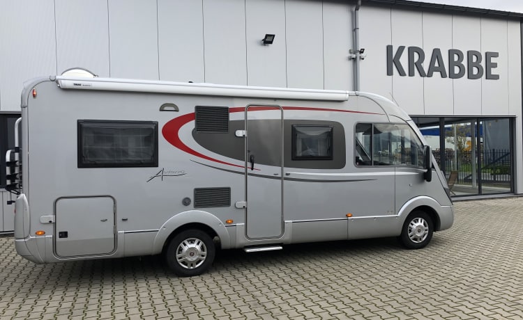 Krabje – Super nice travel camper Air conditioning Living space