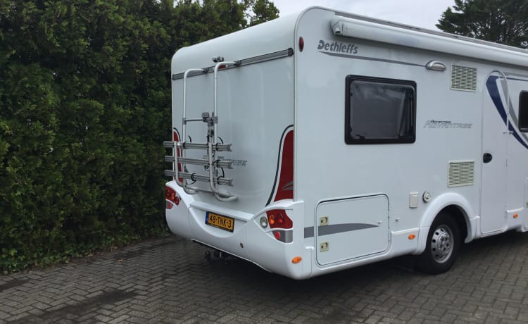 Geluk op wielen  – Camper Dethleffs integrato del 2011