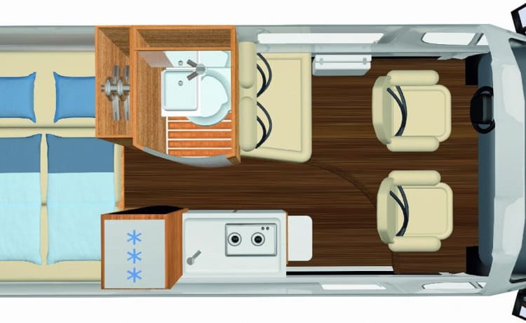 Autobus Hymer 4p dal 2021