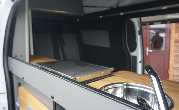 4 berth Peugeot campervan from 2022