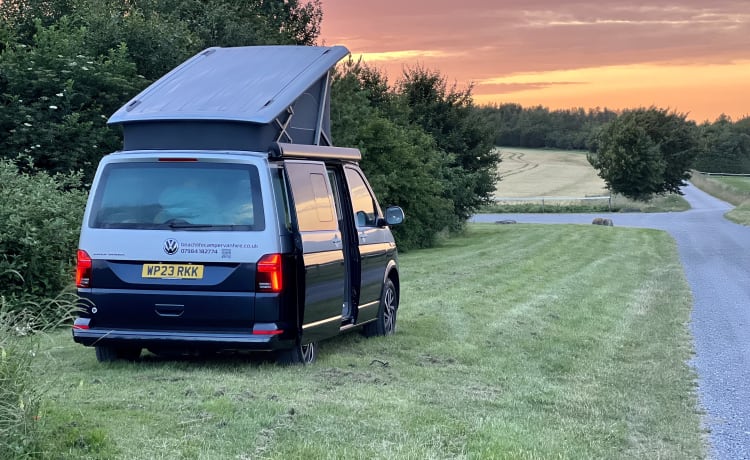 Gertie  – Uw avontuur begint hier met onze gloednieuwe VW California Ocean