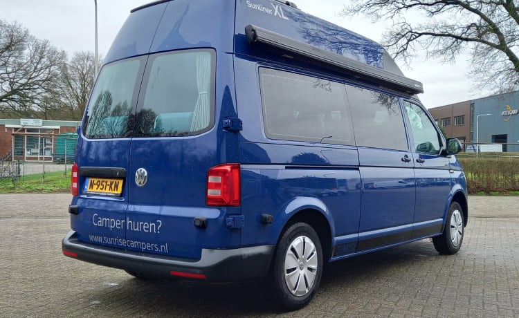 Harry – LUXE 5p Volkswagen SUNLINER XL buscamper, Wintercamperen mogelijk!