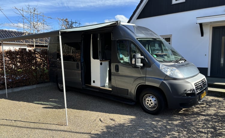 de Duc2 – Top ducato camper! 4x slaap plek,douche