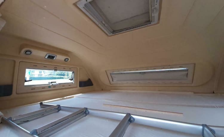 Camper 5 – Camper 5 - Fiat Ducato - Der ideale Familiencamper mit 2 Etagenbetten.