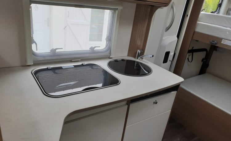 Le gros pepere  – Camper 6 personen FAMILIECOMFORT "LUXE"