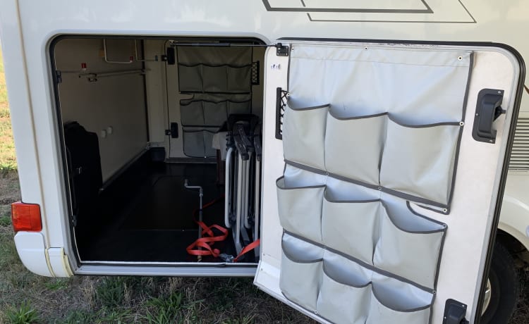 Luxury Hymer Integrated Camper