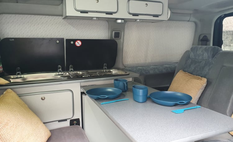 Betty Bee – Our great Mazda Bongo perfect to explore Devon & Cornwall