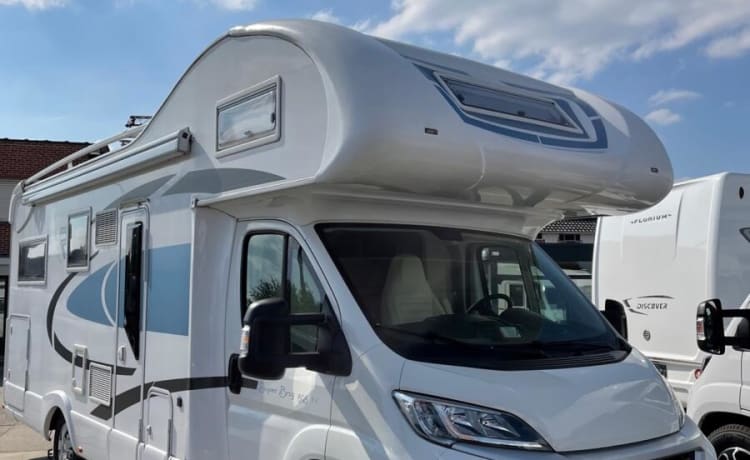 Fiat Superbrig mobil-home 4 personnes permis de conduire C/C1