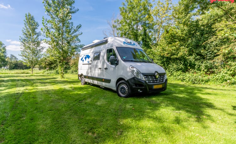 ORBIS – 2p Renault bus uit 2018 Reiskoffer gebouwd voor gemak. 