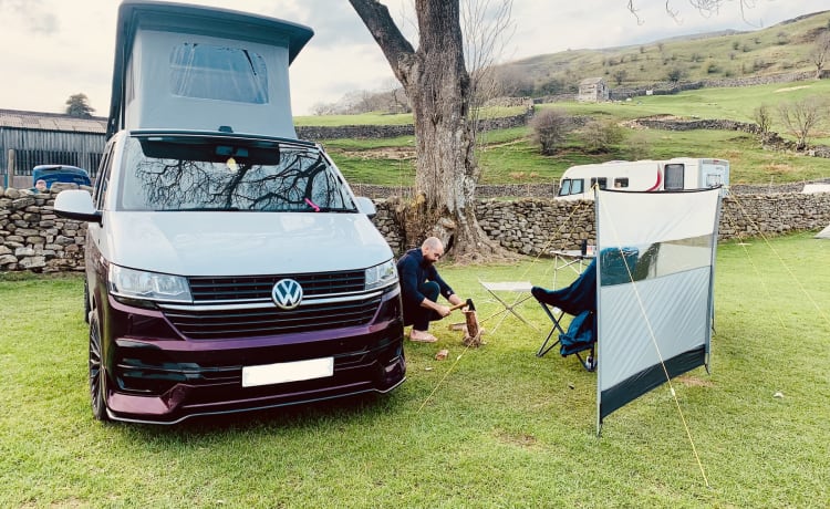 Violet – Volkswagen Campervan 4 couchettes 2020 - Nouvelle conversion