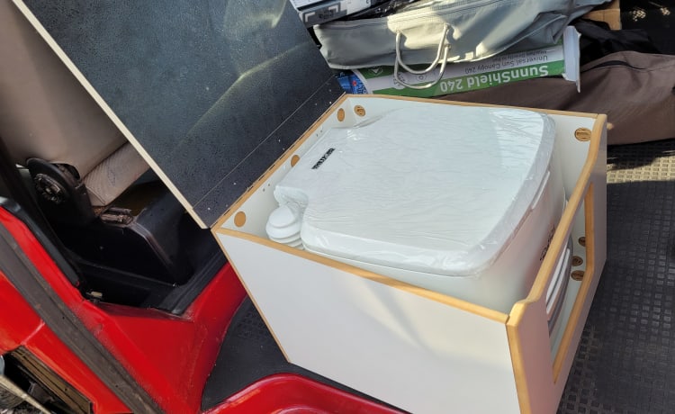 biju 1 – micro camper volkswagen caddy per 1 o 2 persone