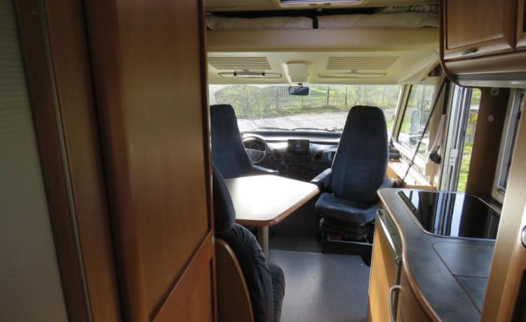 Camping-car Hymer avec Internet gratuit