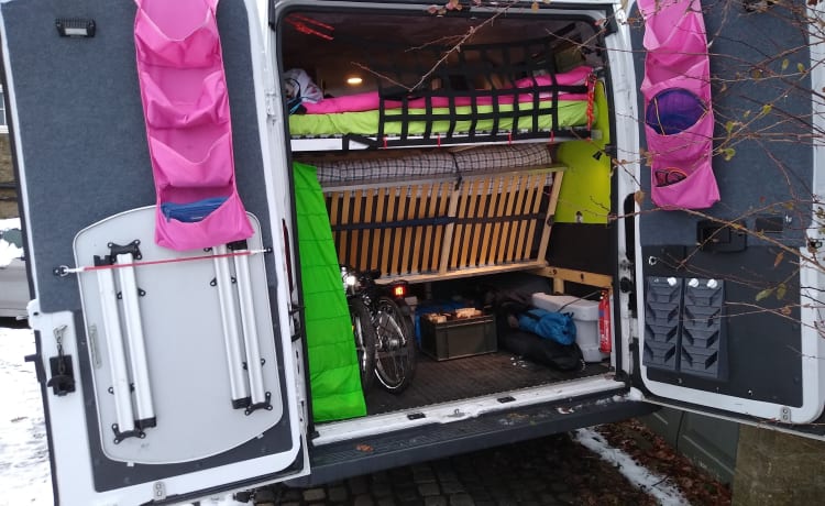 Scout – Fiat Ducato Family Adventure Campervan - 4 reisstoelen, geschikt voor 4-6