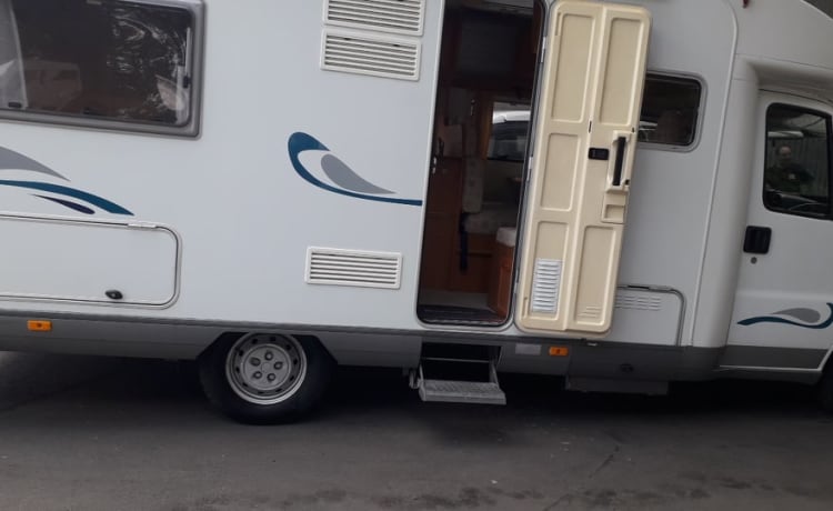 4 seater motorhome