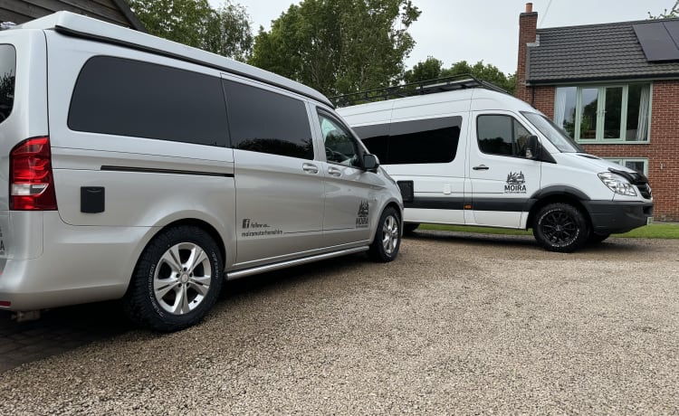 Mr Adventure  – Mercedes-Benz Adventure Van mit 2 Schlafplätzen