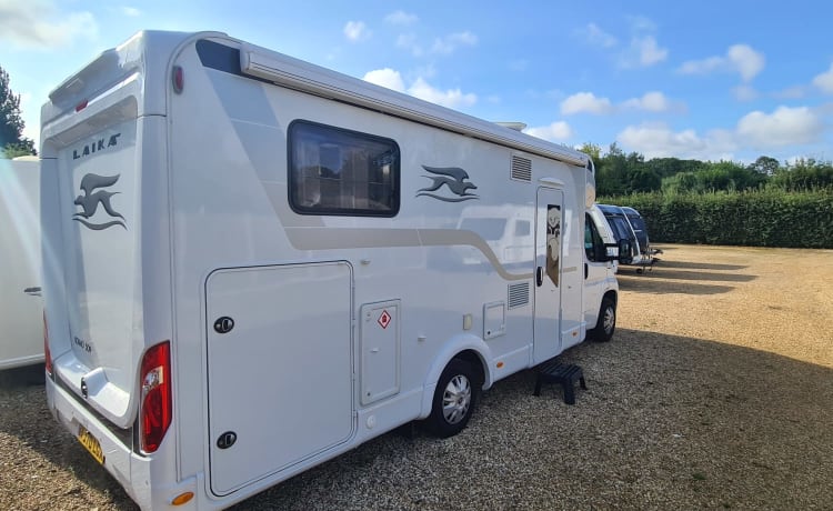 4 berth Laika semi-integrated from 2021 Goboony Insurance