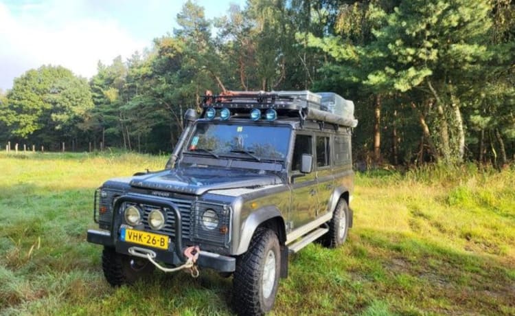 Voiture d'expédition Landrover Defender 4x4 2,5p 