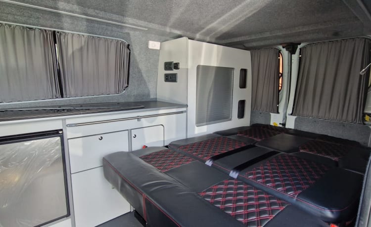 Skye  – 4 berth campervan with pop top roof