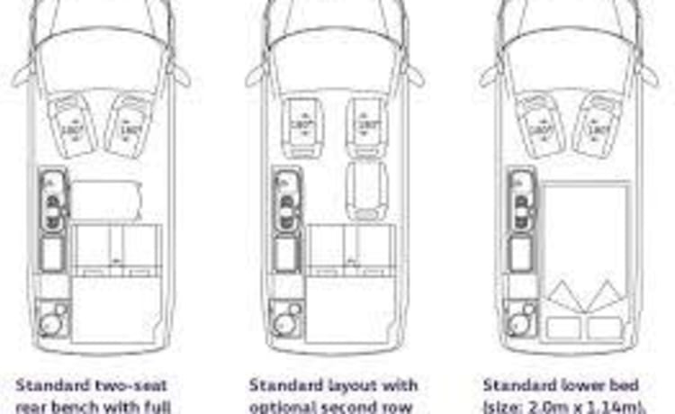 VW T6.1 California Ocean automaat – Molto, lussuosa, bellissima VW T6.1 California Ocean con tetto sollevabile dal 2021