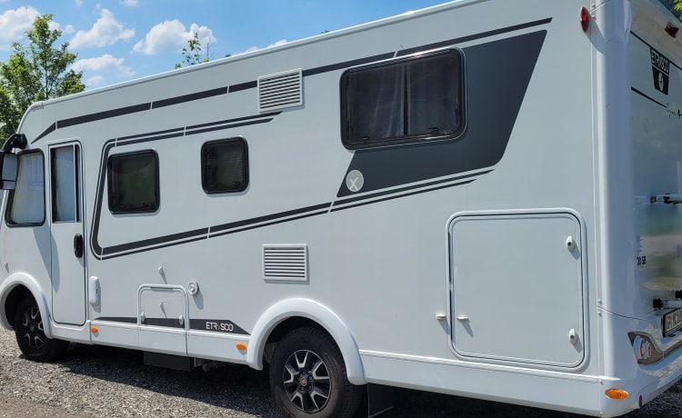 Hymer Etrusco I 6900 SB avec climatisation