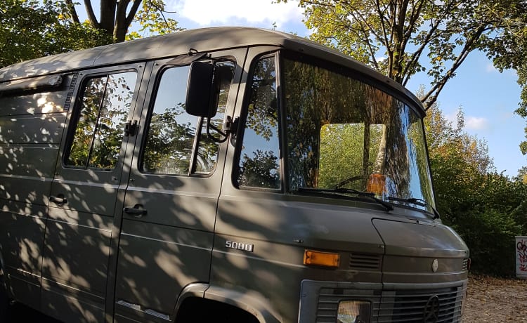 Groene Gast – Groene Gast: uniek avontuur in retrocamper!