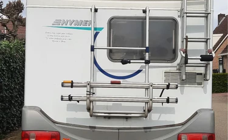 El Carasol – 5-persoons Hymer B544 ontmoet graag reizigers die van rust willen genieten