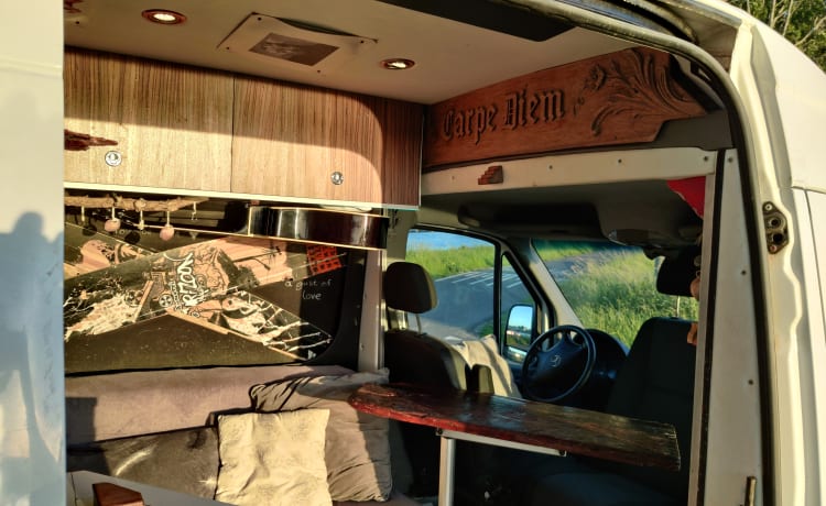 July – Unique Off-Grid Bus Camper - Luxurious, Spacious and Fully Self-Sufficient!