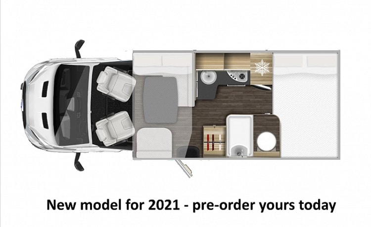 Davina – 4 Berth Zefiro 655 - Uitstekende gezinsmoho en gemakkelijk te besturen!