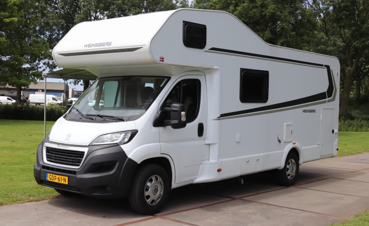 6p Weinsberg alkoof camper uit 2019