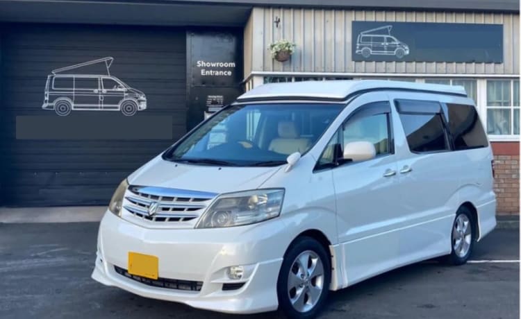 Luxuriöser Toyota Alphard Campervan