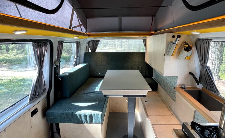 Binkie – Unieke en duurzame Volkswagen Transporter