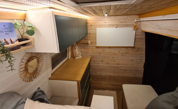 't buske! – Praktische multifunctionele camper voor 2 personen 