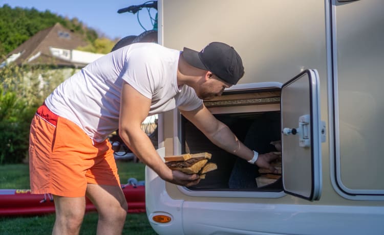 Erlebnis – Mobile home with its own private sauna