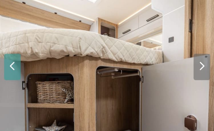 Camper di lusso a 4 posti letto