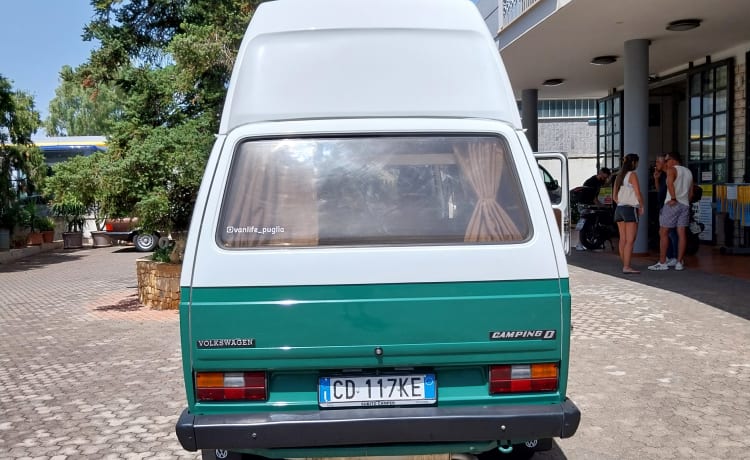 Celì – Dans le Salento avec notre légendaire Vw T3 Joker