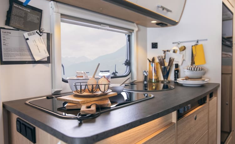 Sunlight A70 – Nieuwe ! Sunlight A70 Luxury Family camper