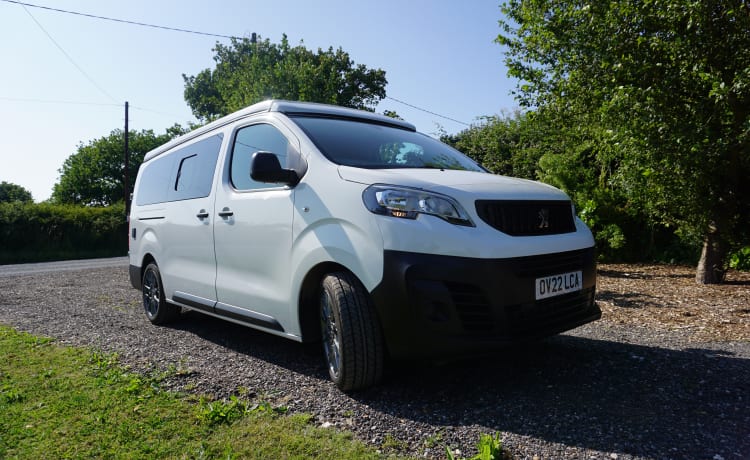 4 berth Peugeot campervan from 2022