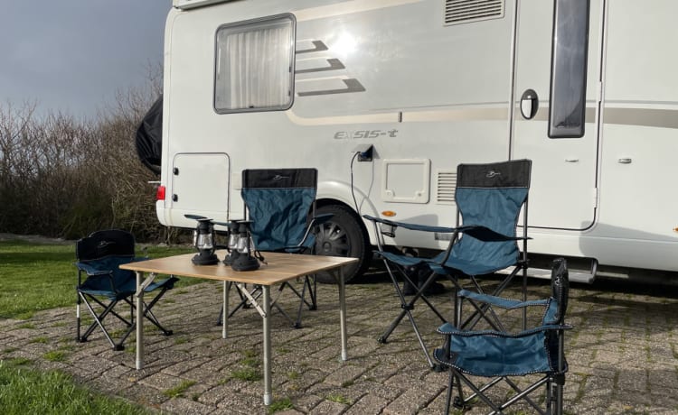 Das Original – HYMER Exsis + 15% long-book discount*