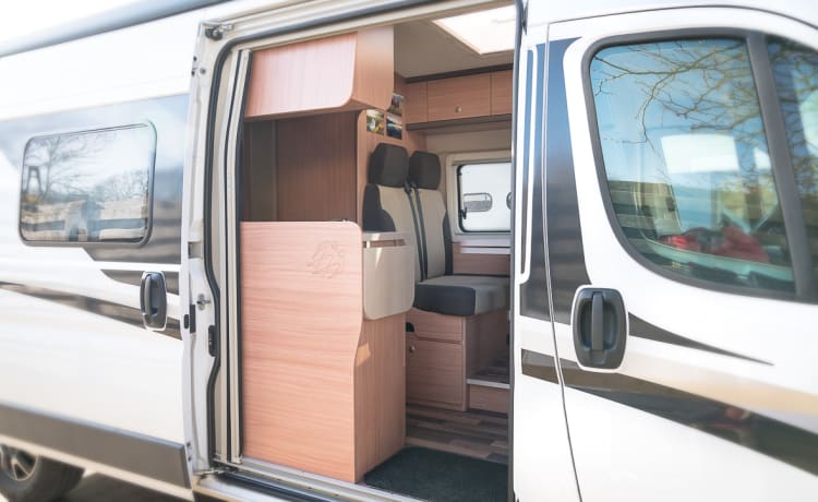 Beau camping-car, compact et de qualité. Rue Knaus Boxstar