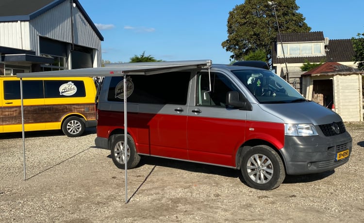 VW T6 – Aloha Beach Camper Zitrone, innen sehr luxuriös