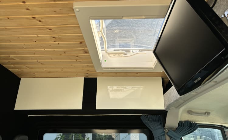 de Duc2 – Top ducato camper! 4x slaap plek,douche