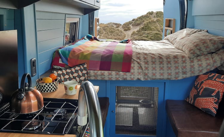 "Bod Campervan" Luxe éclectique, parfait pour deux ! (Staffs/N. Pays de Galles)