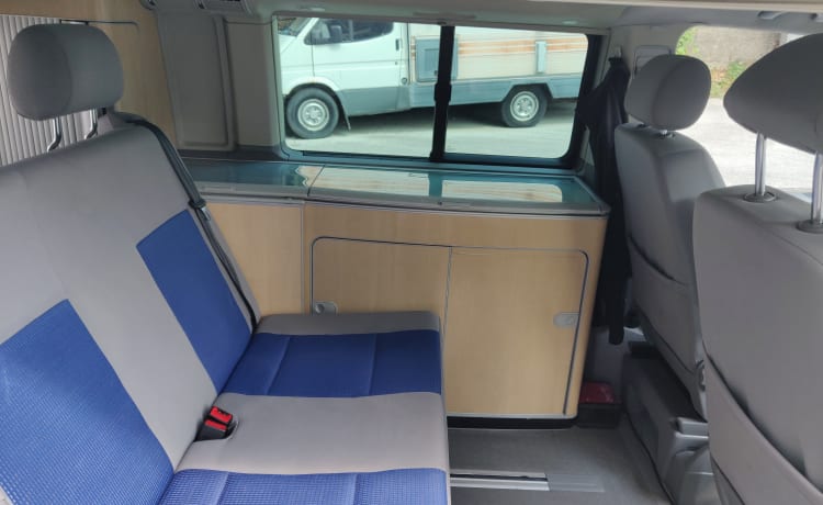 Frababa – Willkommen im Hotel California. Volkswagen T5 California