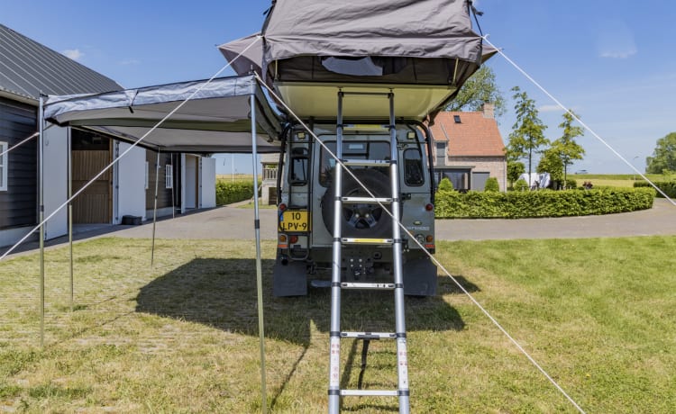 Louver – 3p Land Rover rooftop from 2007