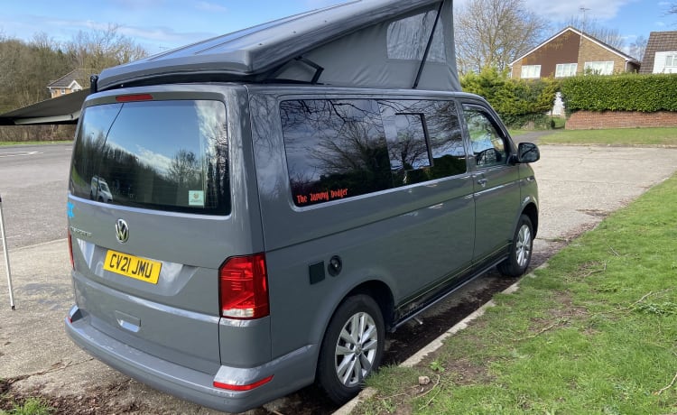 The jammy Dodger – 4 berth Volkswagen camperKing Monte  Carlo 2121