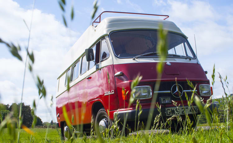 Ruby – Camper classico 76 Mercedes