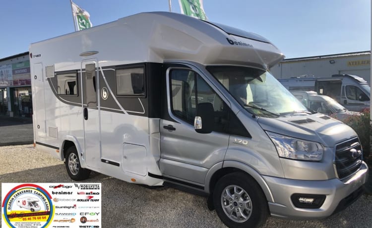 BENIMAR TESSORO 483 avec option NORTHAUTOKAPP NEUF ( MAI 2023 )